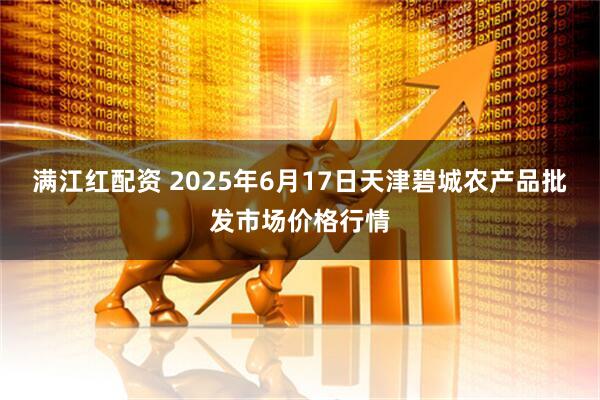 满江红配资 2025年6月17日天津碧城农产品批发市场价格行情